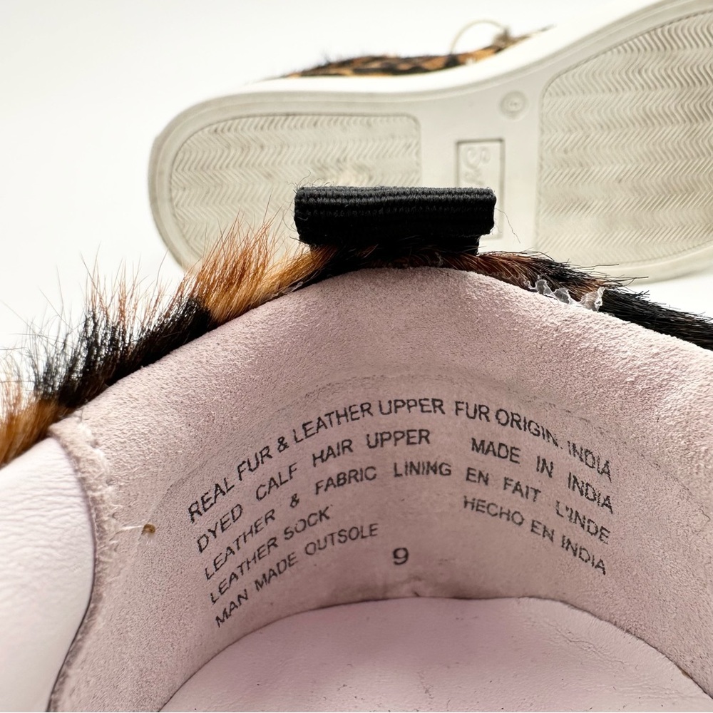 Seychelles Stand Out Sneaker In Leopard Print Leather - Picture 9 of 9